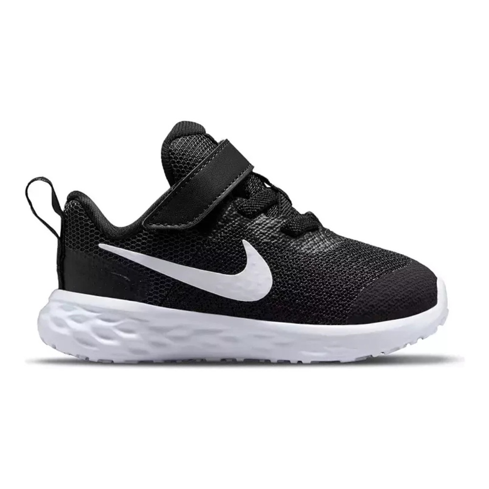 Nike Revolution 6 Baby/Toddler Shoes Black White Size 6C NWT
